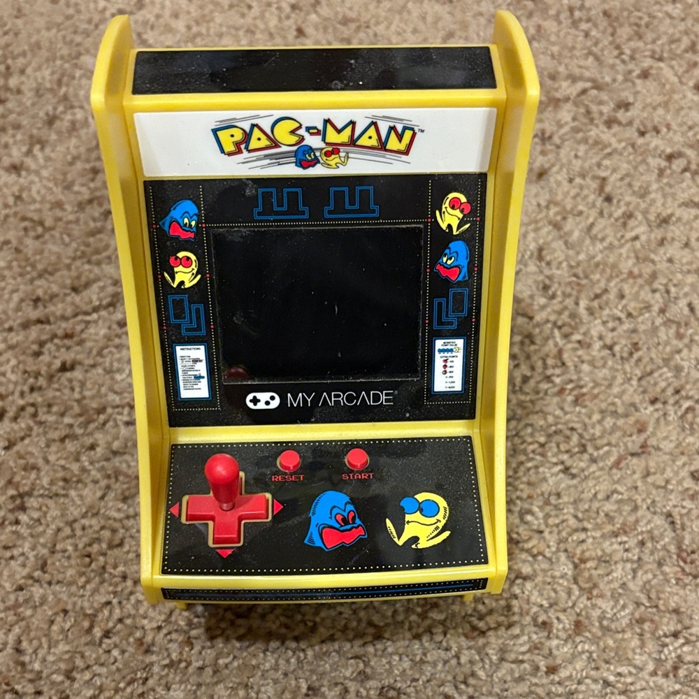 Arcade My Arcade Pac-Man Handheld - Yellow and Black